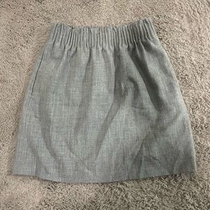 J. Crew Gray Skirt
